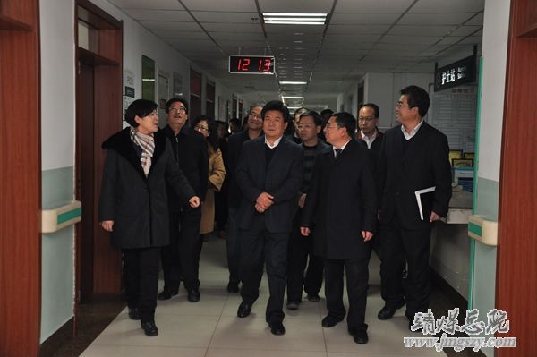 省衛生計生委第三督查考核組到總醫院考核調研